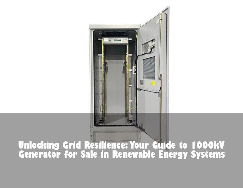 Unlocking Grid Resilience: Your Guide to 1000kV Generator for Sale in Renewable Energy Systems