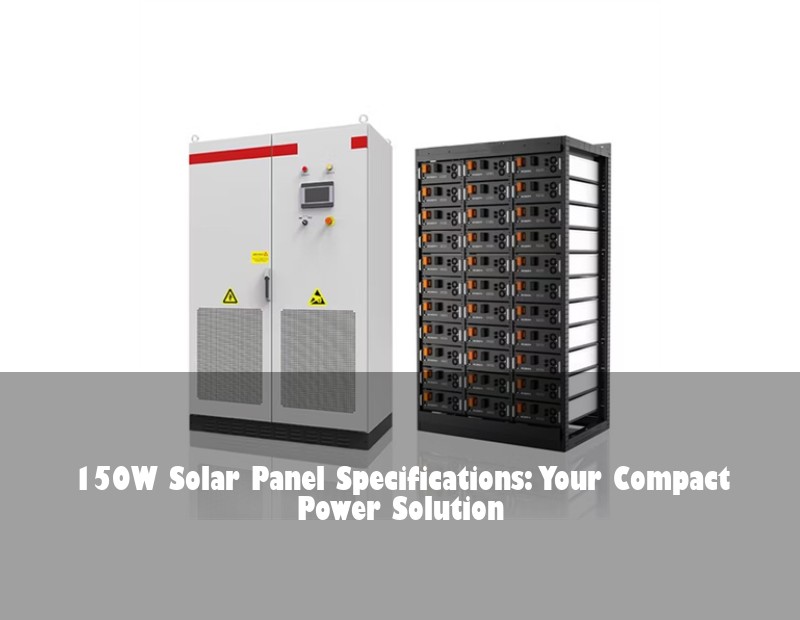 150W Solar Panel Specifications: Your Compact Power Solution | HJ Energy Storage News