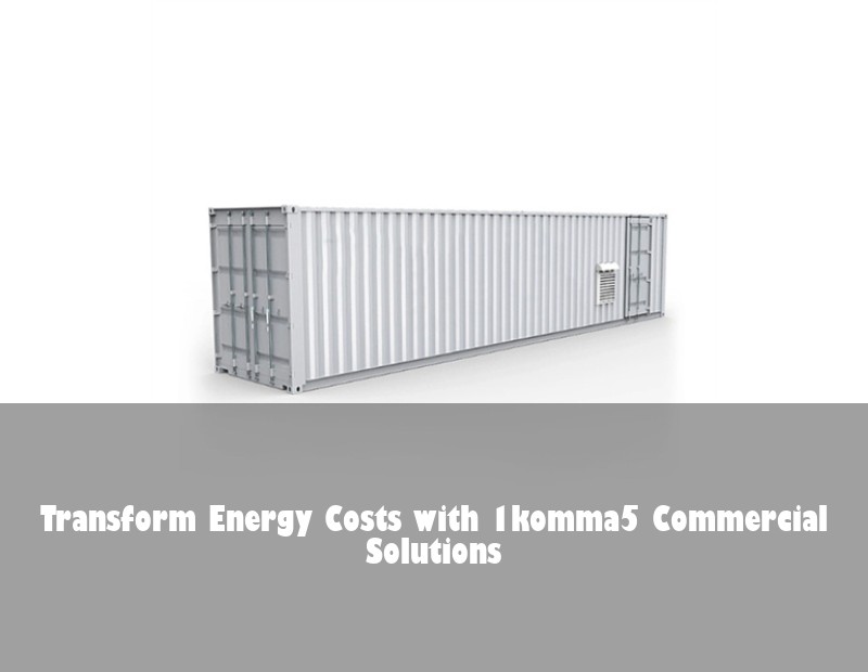 Transform Energy Costs with 1komma5 Commercial Solutions | HJ Energy Storage News