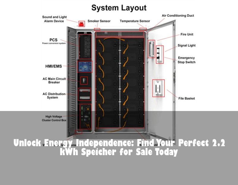 Unlock Energy Independence: Find Your Perfect 2.2 kWh Speicher for Sale Today