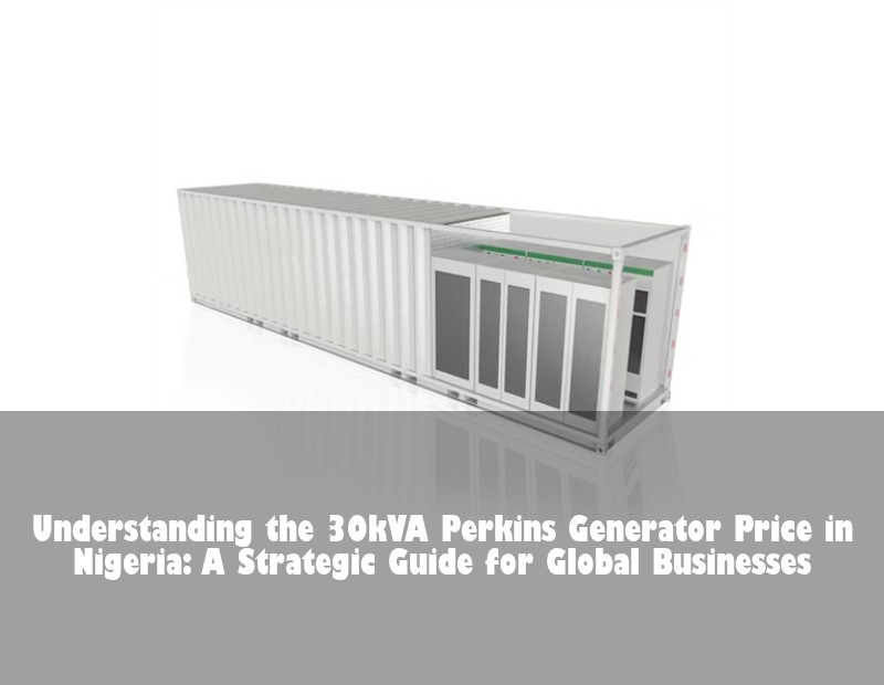 Understanding the 30kVA Perkins Generator Price in Nigeria: A Strategic Guide for Global Businesses | HJ Energy Storage News