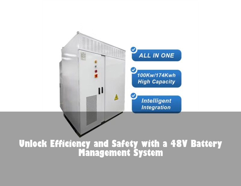 Unlock Efficiency and Safety with a 48V Battery Management System