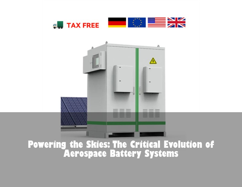 Powering the Skies: The Critical Evolution of Aerospace Battery Systems