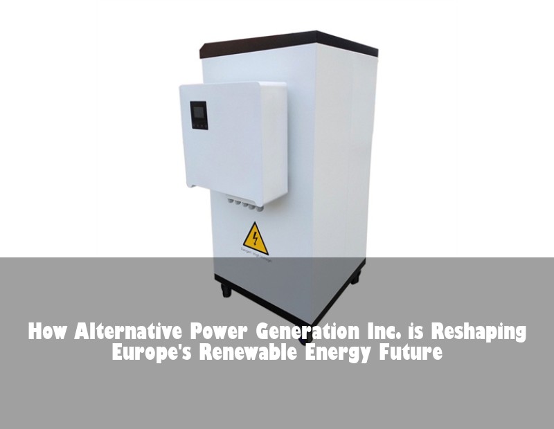 How Alternative Power Generation Inc. is Reshaping Europe's Renewable Energy Future
