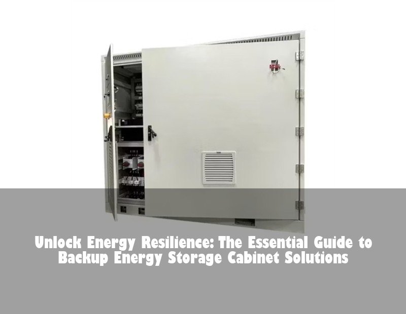 Unlock Energy Resilience: The Essential Guide to Backup Energy Storage Cabinet Solutions