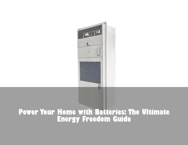 Power Your Home with Batteries: The Ultimate Energy Freedom Guide | HJ Energy Storage News