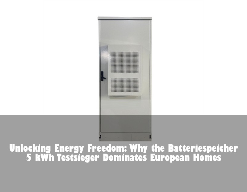 Unlocking Energy Freedom: Why the Batteriespeicher 5 kWh Testsieger Dominates European Homes