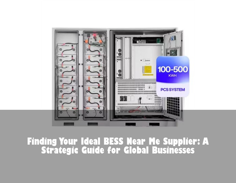 Finding Your Ideal BESS Near Me Supplier: A Strategic Guide for Global Businesses | HJ Energy Storage News