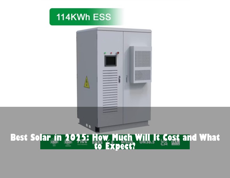 Best Solar in 2025: How Much Will It Cost and What to Expect?