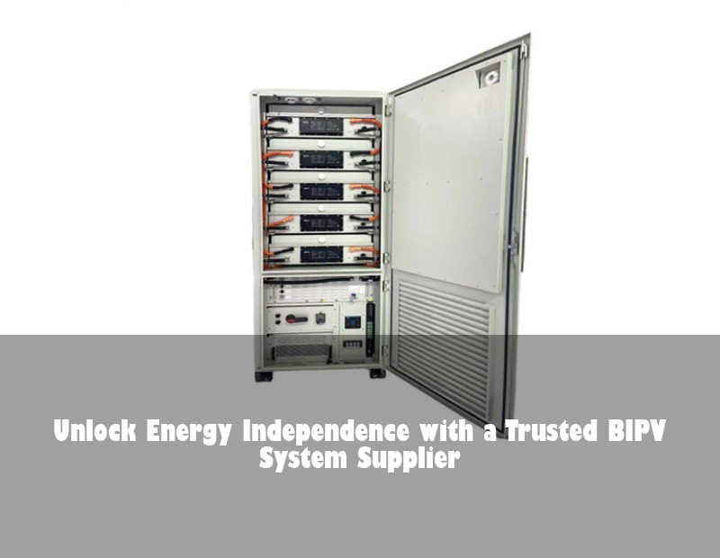 Unlock Energy Independence with a Trusted BIPV System Supplier