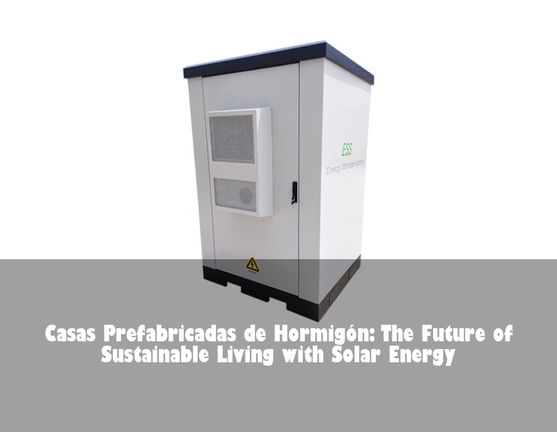 Casas Prefabricadas de Hormigón: The Future of Sustainable Living with Solar Energy