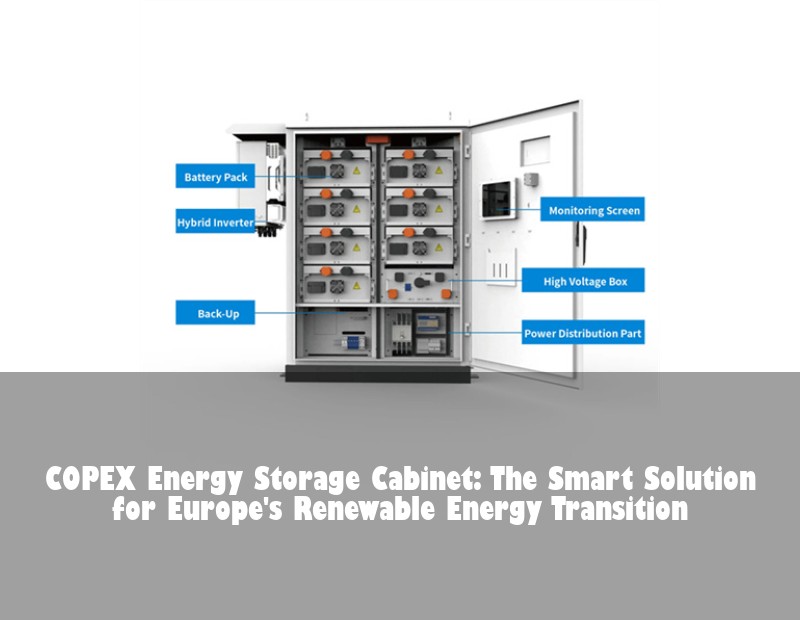 COPEX Energy Storage Cabinet: The Smart Solution for Europe's Renewable Energy Transition