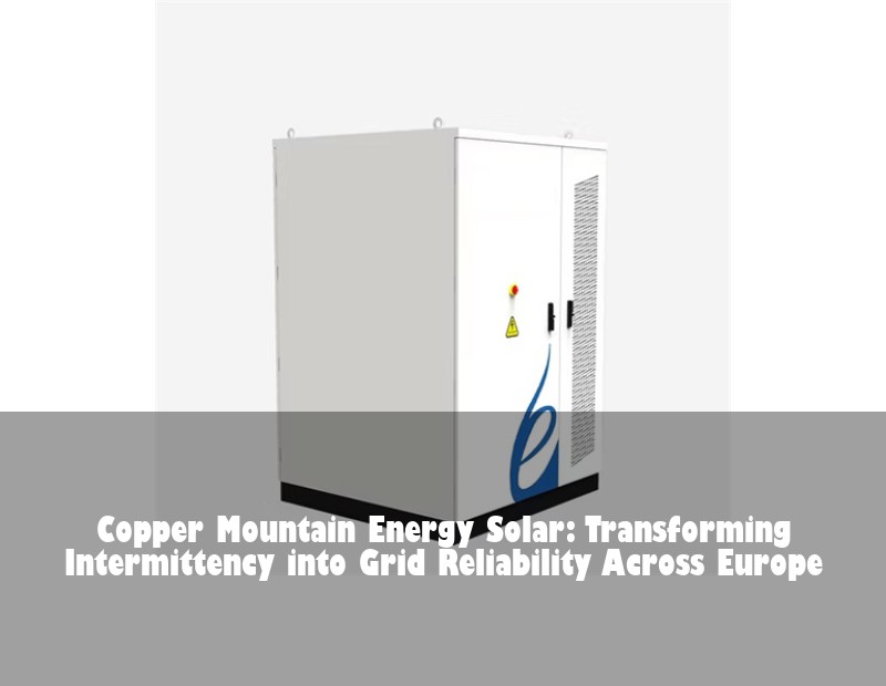 Copper Mountain Energy Solar: Transforming Intermittency into Grid Reliability Across Europe