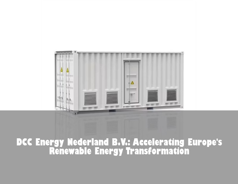 DCC Energy Nederland B.V.: Accelerating Europe's Renewable Energy Transformation | HJ Energy Storage News