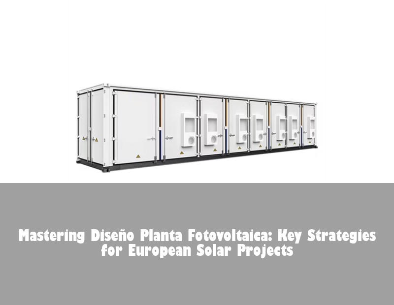 Mastering Diseño Planta Fotovoltaica: Key Strategies for European Solar Projects | HJ Energy Storage News