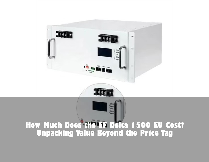 How Much Does the EF Delta 1500 EU Cost? Unpacking Value Beyond the Price Tag