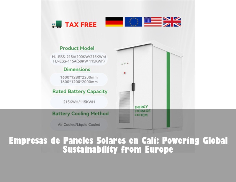 Empresas de Paneles Solares en Cali: Powering Global Sustainability from Europe