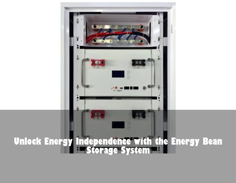 Unlock Energy Independence with the Energy Bean Storage System