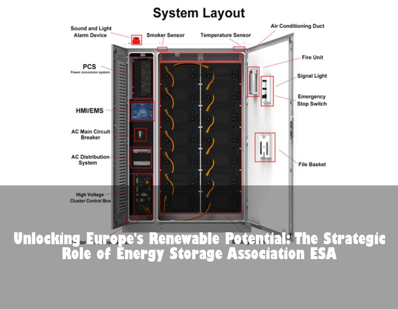 Unlocking Europe's Renewable Potential: The Strategic Role of Energy Storage Association ESA