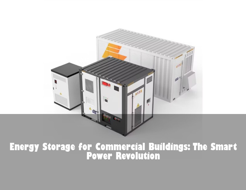 Energy Storage for Commercial Buildings: The Smart Power Revolution