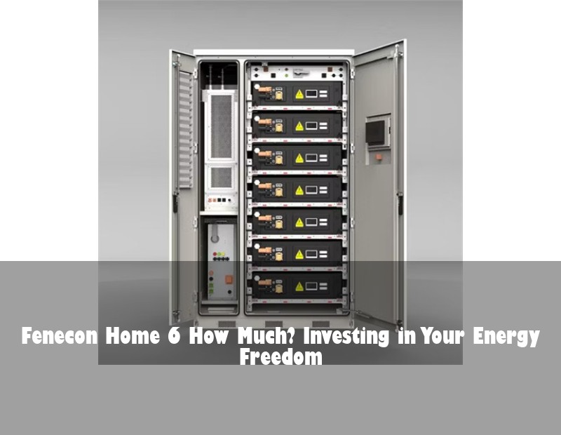 Fenecon Home 6 How Much? Investing in Your Energy Freedom