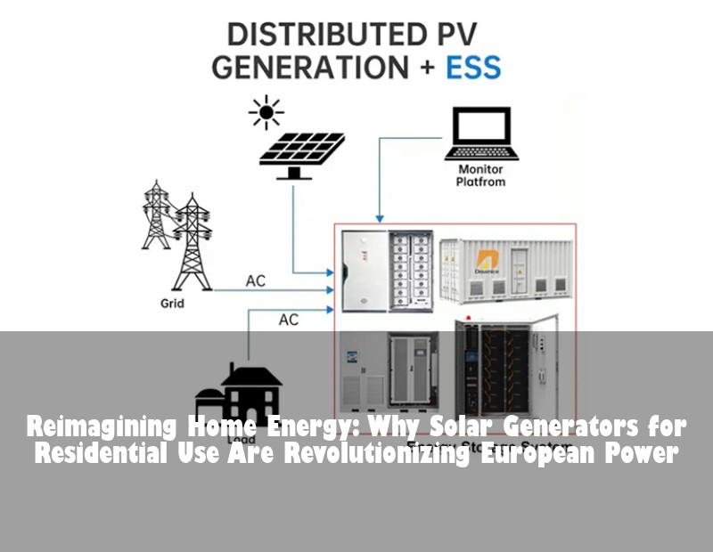 Reimagining Home Energy: Why Solar Generators for Residential Use Are Revolutionizing European Power | HJ Energy Storage News