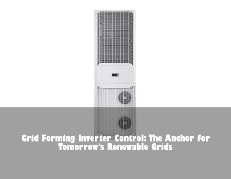 Grid Forming Inverter Control: The Anchor for Tomorrow's Renewable Grids