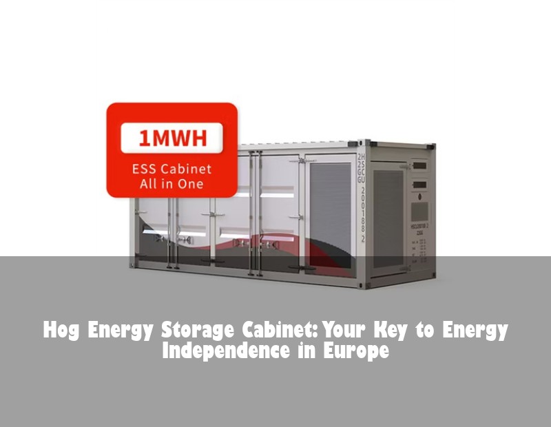 Hog Energy Storage Cabinet: Your Key to Energy Independence in Europe