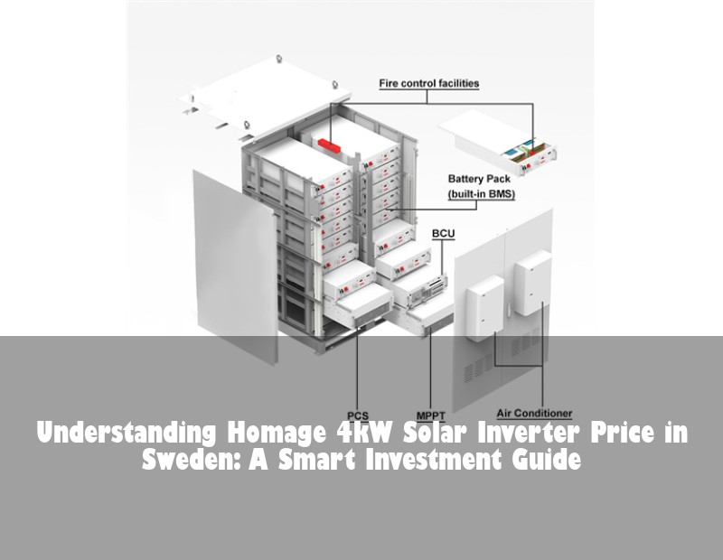 Understanding Homage 4kW Solar Inverter Price in Sweden: A Smart Investment Guide