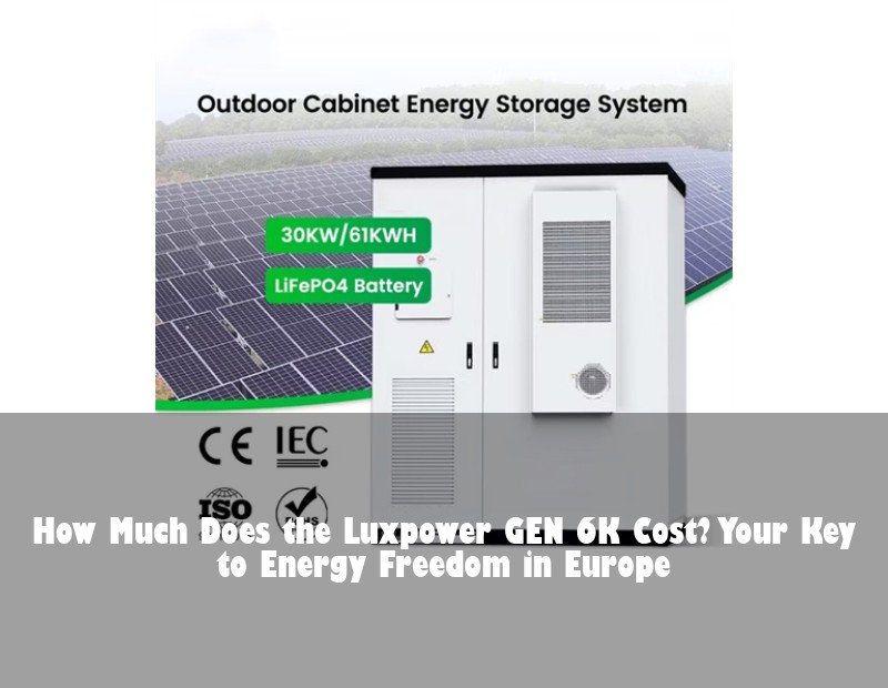 How Much Does the Luxpower GEN 6K Cost? Your Key to Energy Freedom in Europe