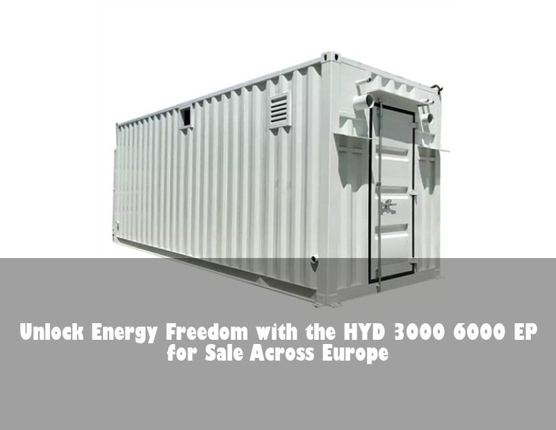 Unlock Energy Freedom with the HYD 3000 6000 EP for Sale Across Europe