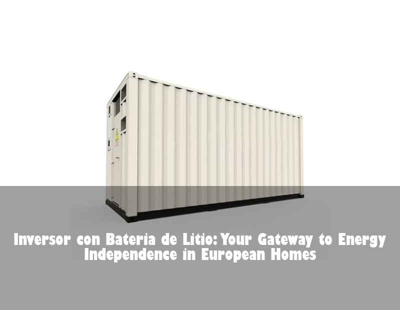 Inversor con Bateria de Litio: Your Gateway to Energy Independence in European Homes | HJ Energy Storage News