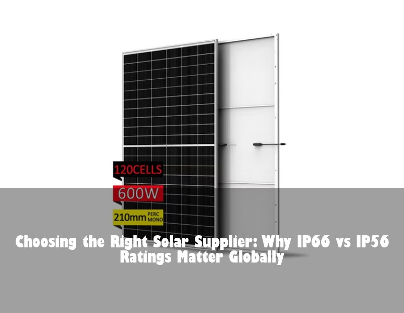 Choosing the Right Solar Supplier: Why IP66 vs IP56 Ratings Matter Globally | HJ Energy Storage News