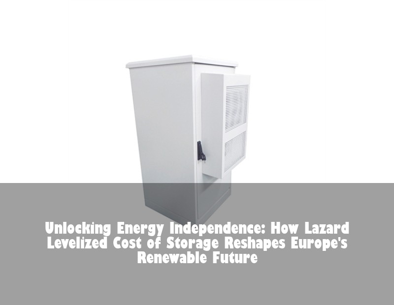 Unlocking Energy Independence: How Lazard Levelized Cost of Storage Reshapes Europe's Renewable Future