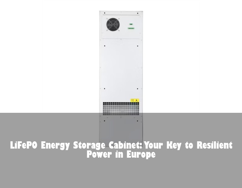LiFePO Energy Storage Cabinet: Your Key to Resilient Power in Europe