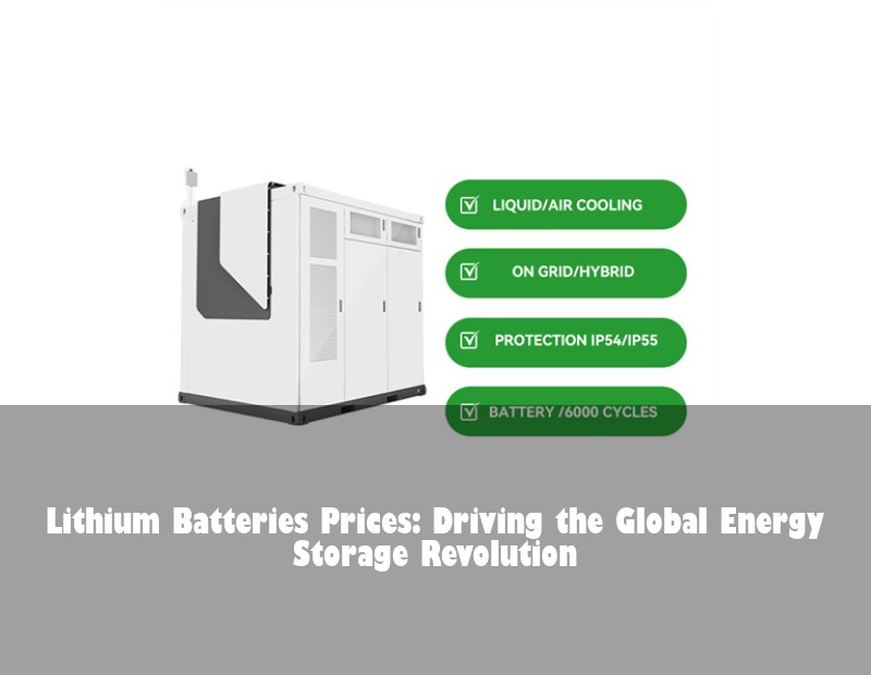 Lithium Batteries Prices: Driving the Global Energy Storage Revolution