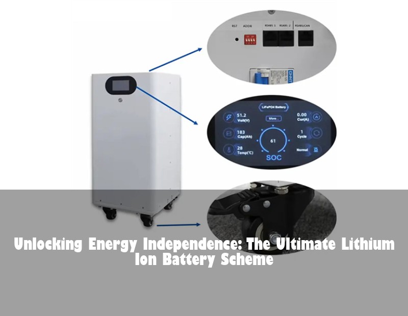 Unlocking Energy Independence: The Ultimate Lithium Ion Battery Scheme