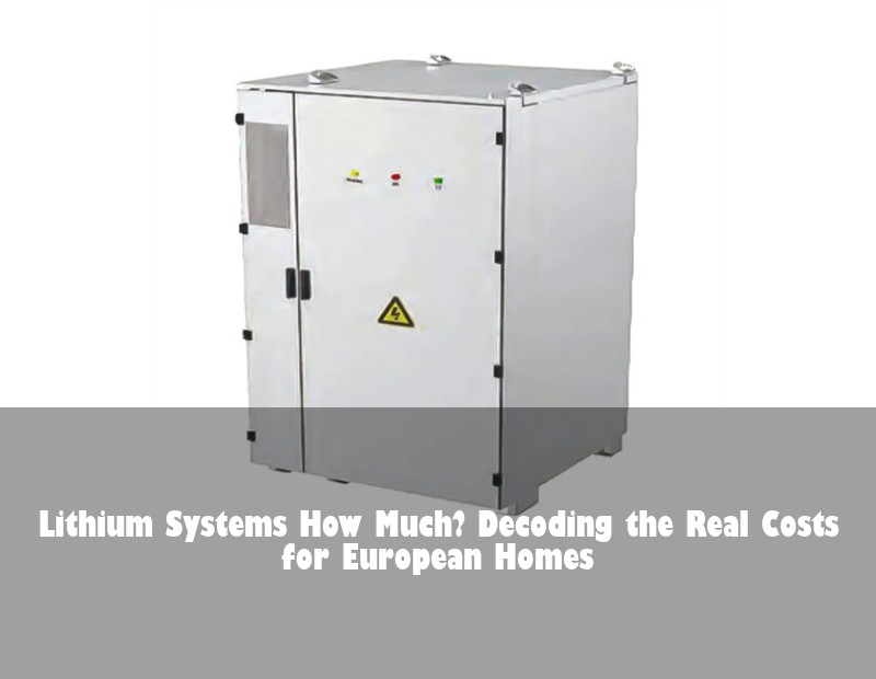 Lithium Systems How Much? Decoding the Real Costs for European Homes