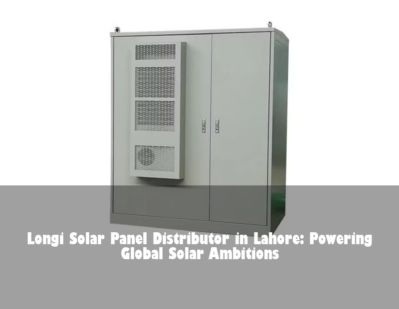 Longi Solar Panel Distributor in Lahore: Powering Global Solar Ambitions