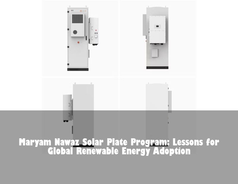 Maryam Nawaz Solar Plate Program: Lessons for Global Renewable Energy Adoption