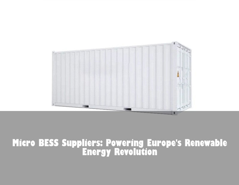 Micro BESS Suppliers: Powering Europe's Renewable Energy Revolution