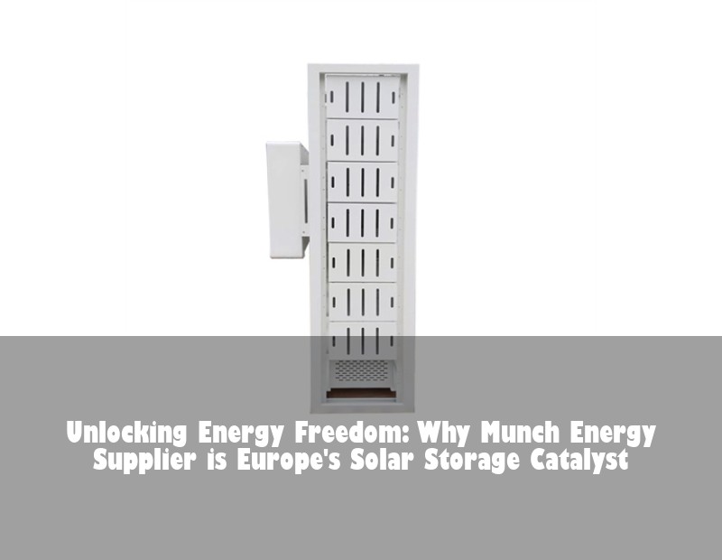 Unlocking Energy Freedom: Why Munch Energy Supplier is Europe's Solar Storage Catalyst | HJ Energy Storage News