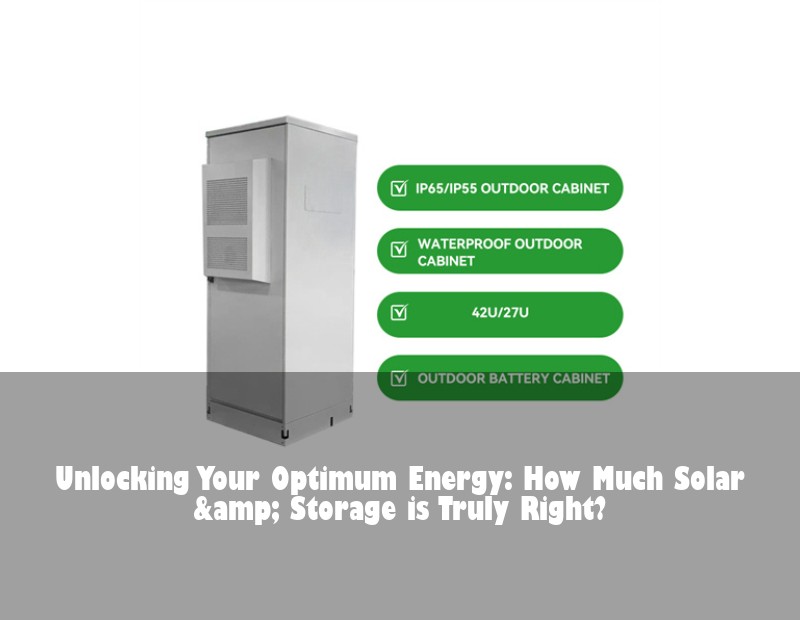 Unlocking Your Optimum Energy: How Much Solar &amp; Storage is Truly Right?