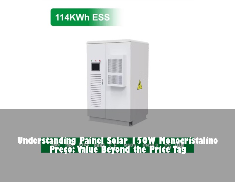 Understanding Painel Solar 150W Monocristalino Preço: Value Beyond the Price Tag | HJ Energy Storage News