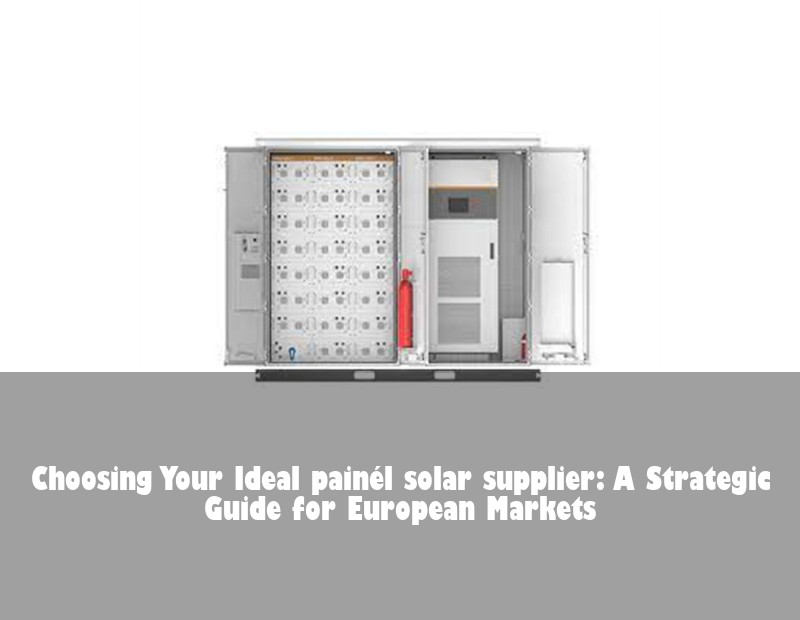 Choosing Your Ideal painél solar supplier: A Strategic Guide for European Markets | HJ Energy Storage News
