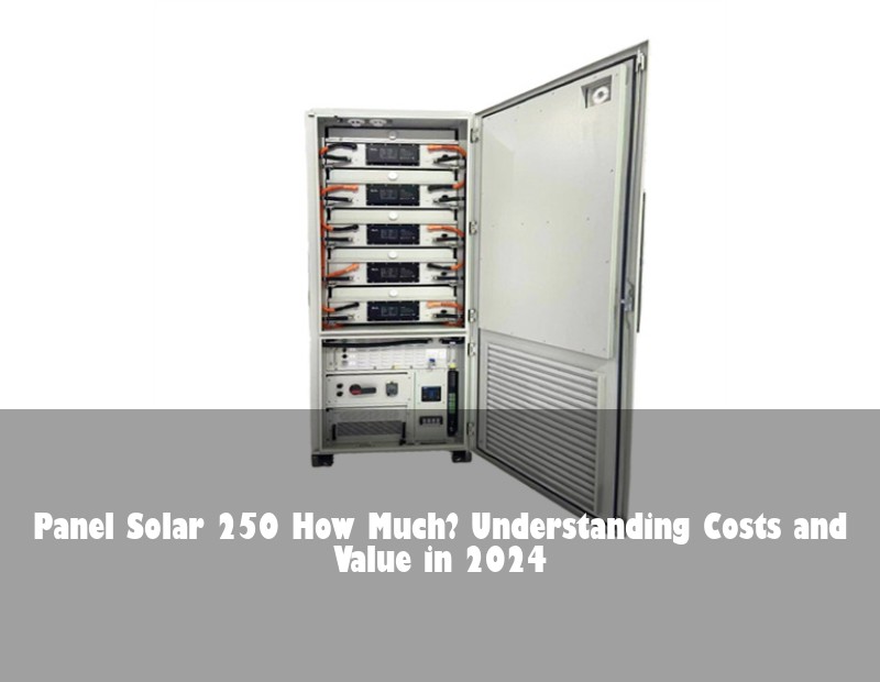 Panel Solar 250 How Much? Understanding Costs and Value in 2024