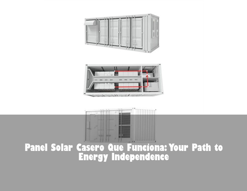 Panel Solar Casero Que Funciona: Your Path to Energy Independence | HJ Energy Storage News