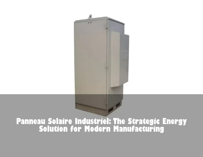 Panneau Solaire Industriel: The Strategic Energy Solution for Modern Manufacturing