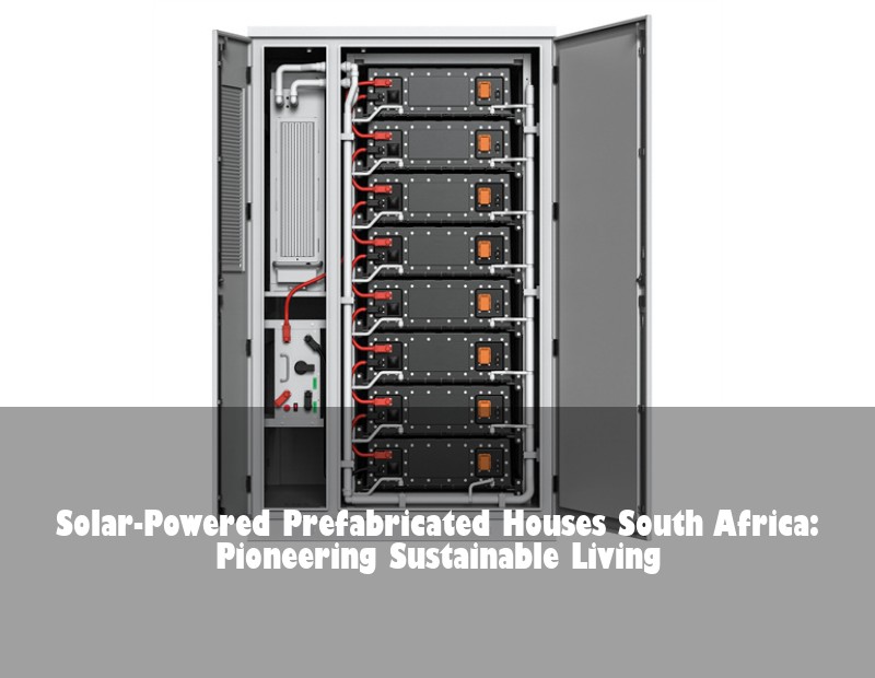 Solar-Powered Prefabricated Houses South Africa: Pioneering Sustainable Living