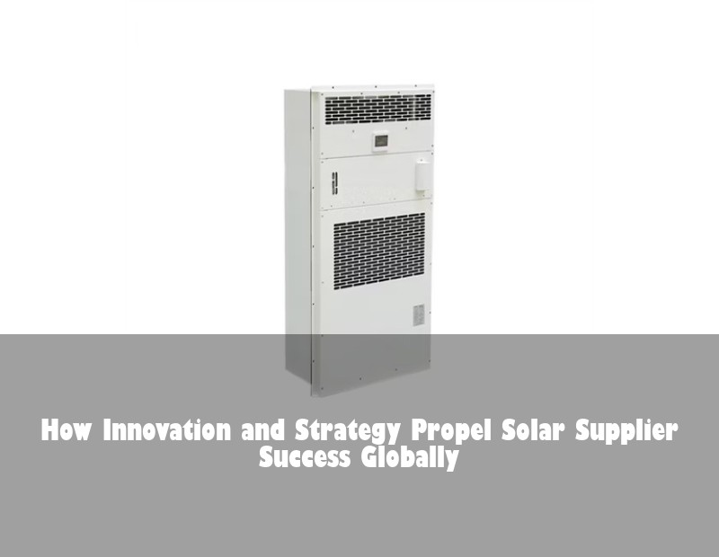 How Innovation and Strategy Propel Solar Supplier Success Globally